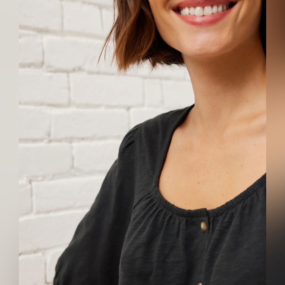 Breezy Puff Sleeve Top Size XS - Picture 4 of 9